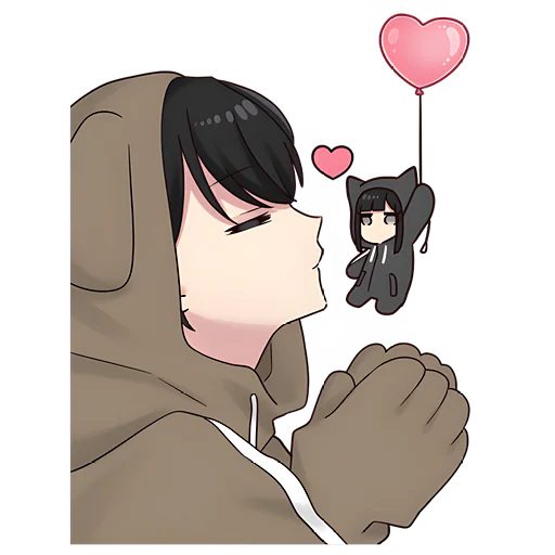 😘 Стикер «yurudura kun Юрудура кун» для Telegram