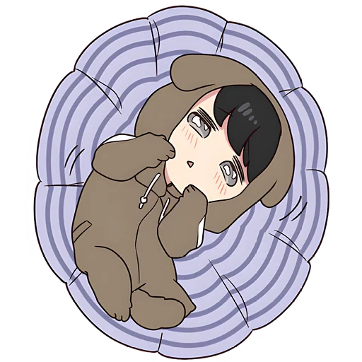 😊 Стикер «yurudura kun Юрудура кун» для Telegram