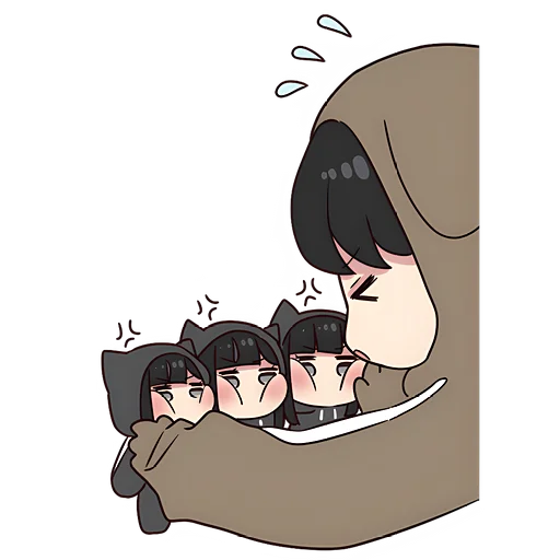 🥰 Стикер «yurudura kun Юрудура кун» для Telegram