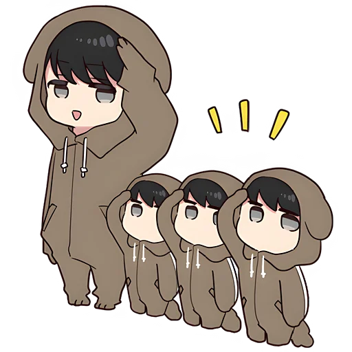 🫡 Стикер «yurudura kun Юрудура кун» для Telegram