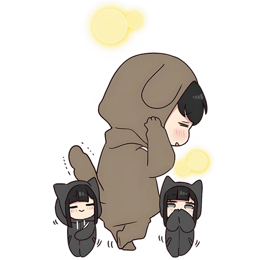 🙉 Стикер «yurudura kun Юрудура кун» для Telegram