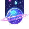 〰️ Эмодзи «твоя вселенная» для Telegram