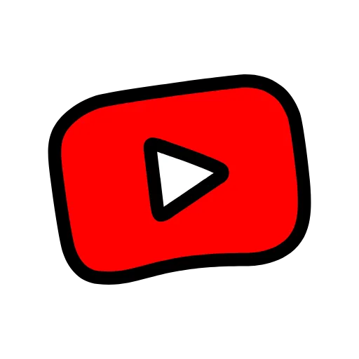 📷 Эмодзи «Youtube» для Telegram