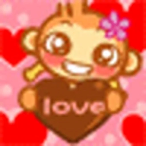 ❤️ Эмодзи «Yoyo and Cici» для Telegram