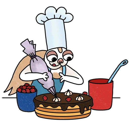 🧑‍🍳 Стикер «Yozhik» для Telegram