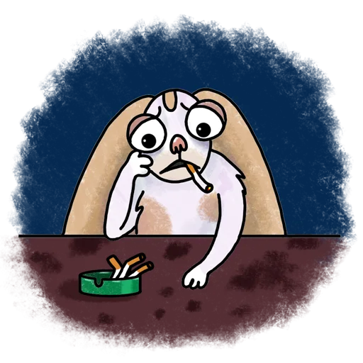 😰 Стикер «Yozhik» для Telegram