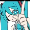 Стикер 37 Miku #anime #girl