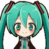 Стикер 5 Miku #anime #girl