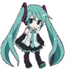 Стикер 3 Miku #anime #girl