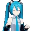 Стикер 18 Miku #anime #girl