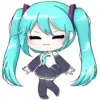 Стикер 55 Miku #anime #girl