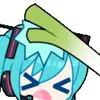 Стикер 7 Miku #anime #girl