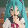 Стикер 42 Miku #anime #girl