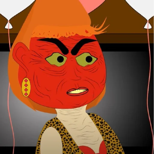 👺 Стикер «Уродская анимация» для Telegram