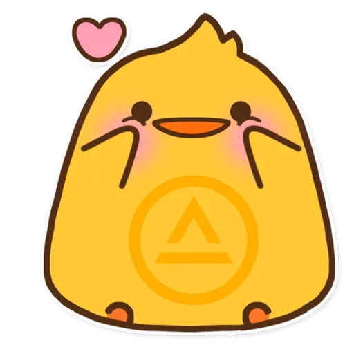 😻 Стикер «Утя» для Telegram