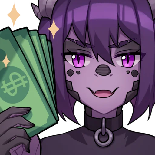 💸 Стикер «Yubi Clearsky» для Telegram