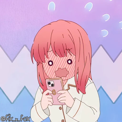 🥵 Стикер «Yubisaki to Renren» для Telegram