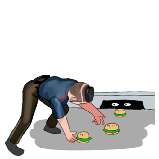 🍔 Стикер «Полицей» для Telegram