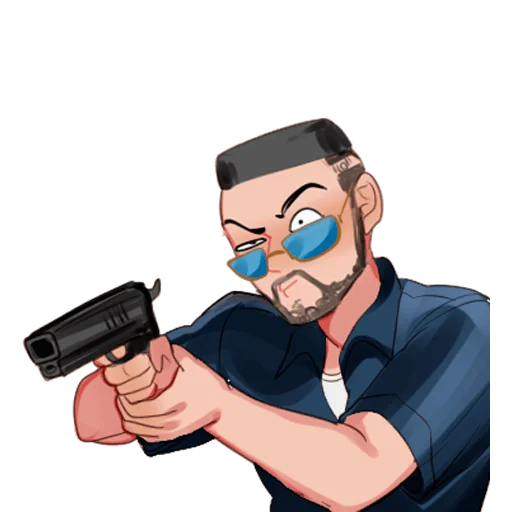 🔫 Стикер «Полицей» для Telegram