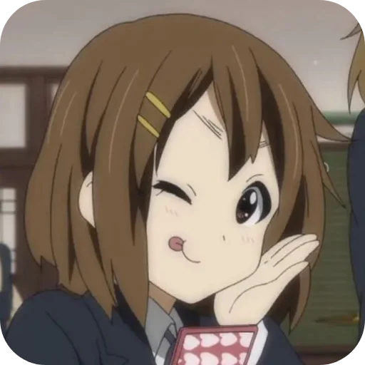 😋 Стикер «Yui» для Telegram