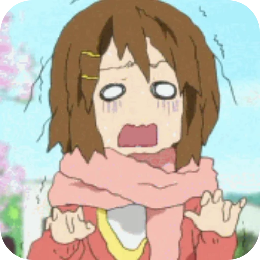 😰 Стикер «Yui» для Telegram
