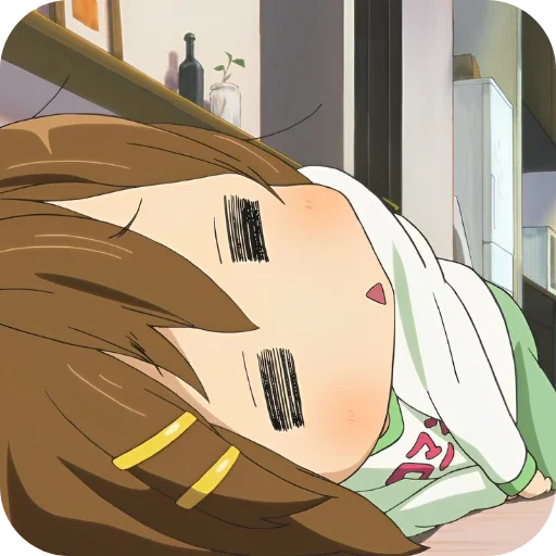 😣 Стикер «Yui» для Telegram