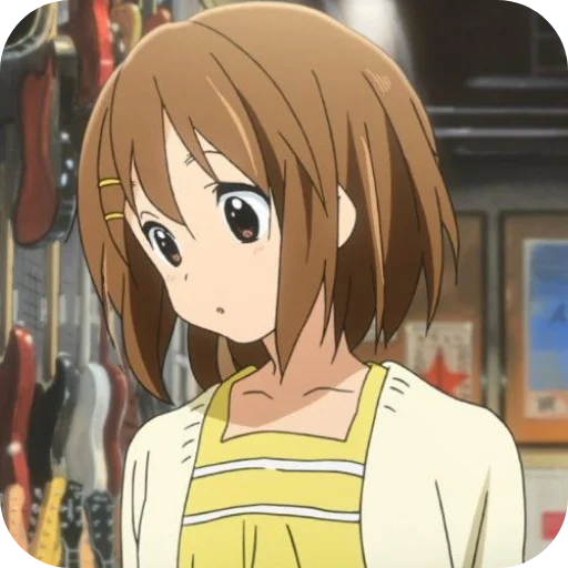 😯 Стикер «Yui» для Telegram