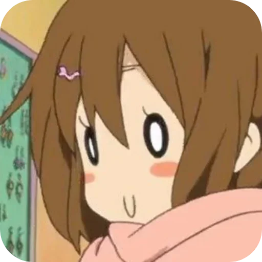 😌 Стикер «Yui» для Telegram