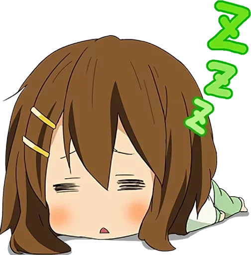 😪 Стикер «YuiHirasawaPack» для Telegram