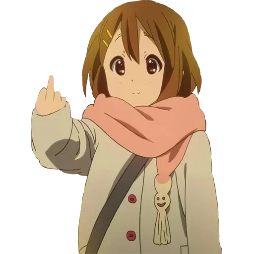 🖕 Стикер «YuiHirasawaPack» для Telegram