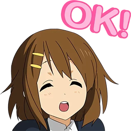 👌 Стикер «YuiHirasawaPack» для Telegram