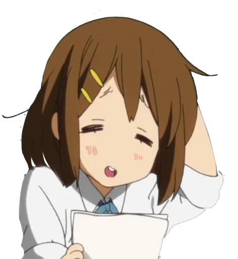 😅 Стикер «YuiHirasawaPack» для Telegram