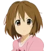 😣 Эмодзи «Yui Hirasawa» для Telegram