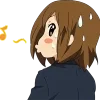 😗 Эмодзи «Yui Hirasawa» для Telegram