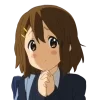 🙏 Эмодзи «Yui Hirasawa» для Telegram