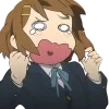 😨 Эмодзи «Yui Hirasawa» для Telegram