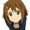 🙏 Эмодзи «Yui Hirasawa» для Telegram