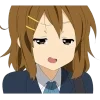 Стикерпак Yui Hirasawa для Telegram
