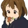 🍔 Эмодзи «Yui Hirasawa» для Telegram