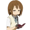 🤨 Эмодзи «Yui Hirasawa» для Telegram