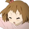😠 Эмодзи «Yui Hirasawa» для Telegram