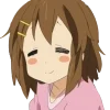 😊 Эмодзи «Yui Hirasawa» для Telegram