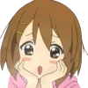 😊 Эмодзи «Yui Hirasawa» для Telegram