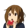 😲 Эмодзи «Yui Hirasawa» для Telegram
