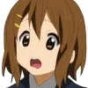 😲 Эмодзи «Yui Hirasawa» для Telegram