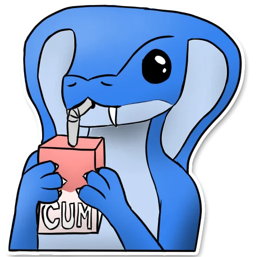 🧃 Стикер «Юки и Ини» для Telegram