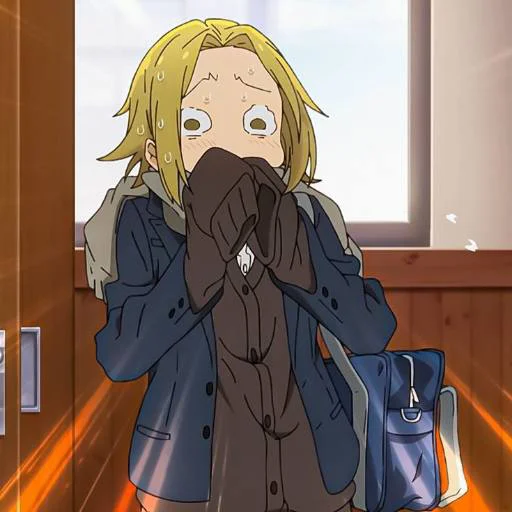 🤭 Стикер «The Disappearance of Nagato Yuki chan» для Telegram