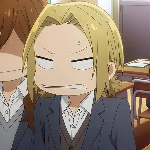 😑 Стикер «The Disappearance of Nagato Yuki chan» для Telegram