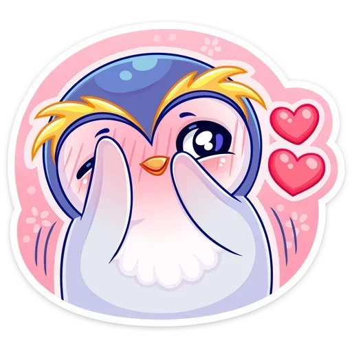 🥰 Стикер «Юки» для Telegram