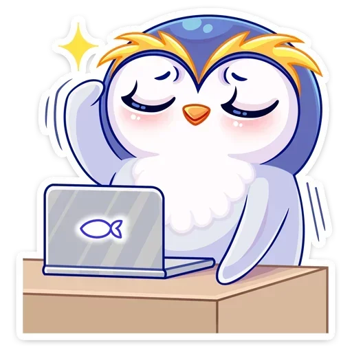 ☺ Стикер «Юки» для Telegram